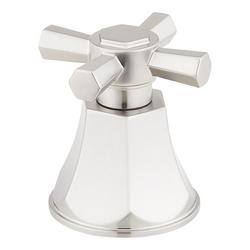Cross Handle for Diverter Valve Trim in Brushed Nickel (Trim Only)