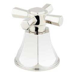 Cross Handle for Diverter Valve Trim in Polished Nickel (Trim Only)
