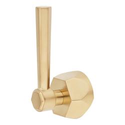 Lever Handle for Freestanding Tub Faucet in Brushed Gold
