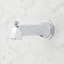 Diverter Tub Spout in Polished Chrome
