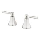 Lever Handle Trim in Brushed Nickel