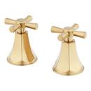 Cross Handle Trim in Brushed Gold