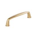 5-1/16 in. Center-to-Center Cabinet Pull in Champagne Bronze