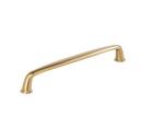 12 in. Center-to-Center Appliance Pull in Champagne Bronze