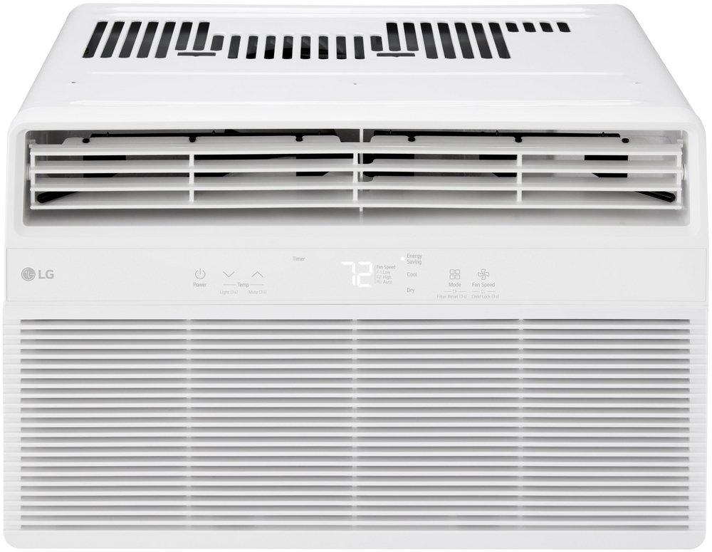 8,000 BTU 115V Programmable Window Air Conditioner with Remote and Power Failure Auto Restart 