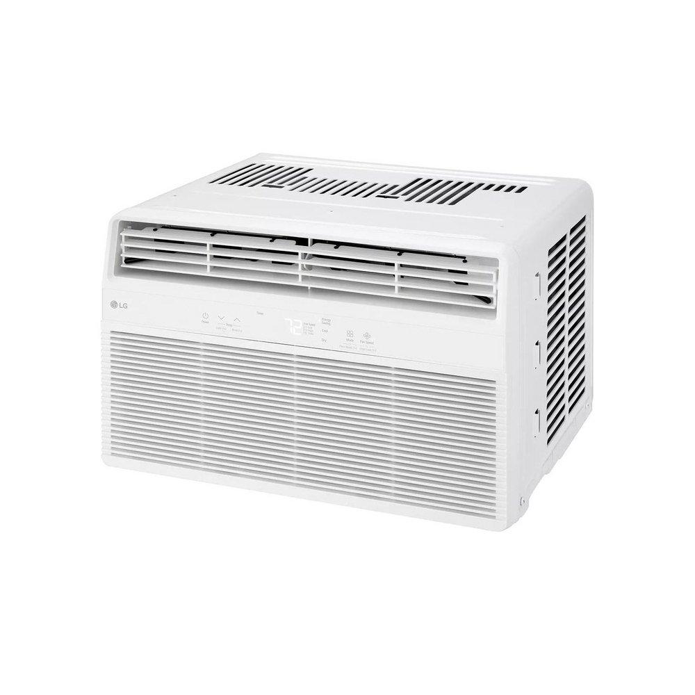 8,000 BTU 115V Programmable Window Air Conditioner with Remote and Power Failure Auto Restart 