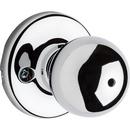 Privacy Knob Polished Chrome 