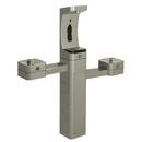 Outdoor Filtered Bottle Filler and Dual Fountain in Stainless Steel 
