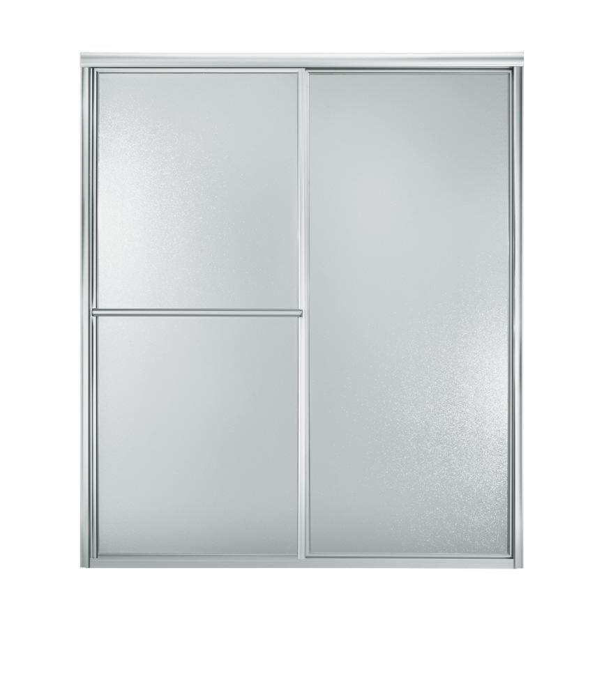 Sterling Silver 56-1/4 x 48 in. Framed Sliding Door 