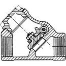 Crane Valve/Crane Energy Flow Sol Stainless Steel Threaded Swing Check Valve 
