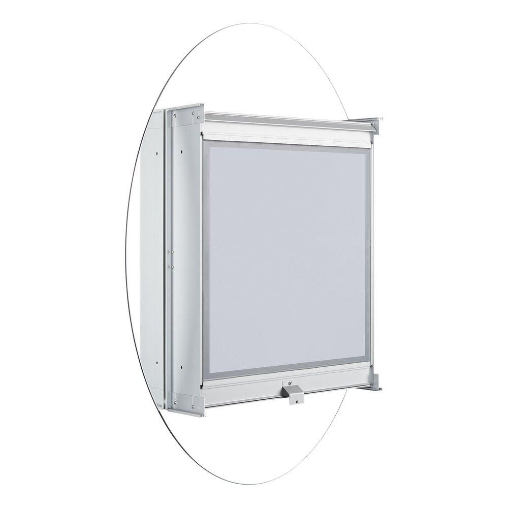 24 in. Medicine Cabinet with Mirror and Adjustable Shelves 