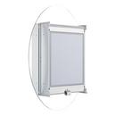 20 in. Medicine Cabinet with Mirror and Adjustable Shelves 