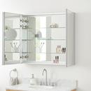 36 in. Medicine Cabinet with Mirror and Adjustable Shelves 