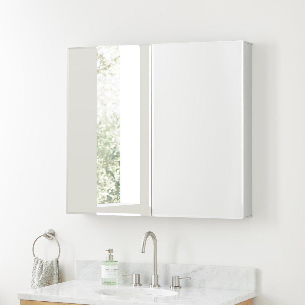 36 in. Medicine Cabinet with Mirror and Adjustable Shelves 