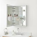24 in. Medicine Cabinet with Mirror and Adjustable Shelves 