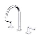 Two Handle Widespread Bathroom Sink Faucet in Polished Chrome