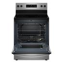 Whirlpool Stainless Steel "30 in. 4-Burner Electric Freeestanding Range with No Preheat Mode" 