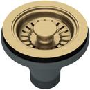 Manual Basket Sink Strainer in Antique Gold