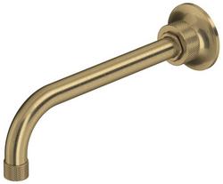Wall Mount Tub Spout in Antique Gold
