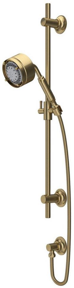 24 in. Shower Rail with Hand Shower in Antique