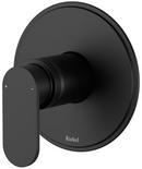 Single Handle Pressure Balancing Valve Trim in Black