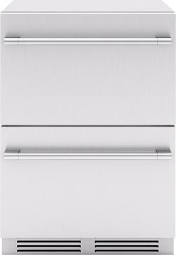 24 in. Compact Outdoor Refrigerator in Stainless Steel
