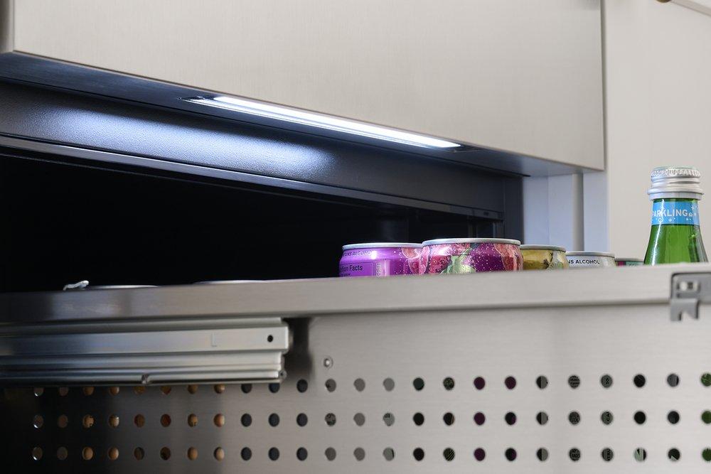 24 in. Compact Outdoor Refrigerator in Stainless Steel 