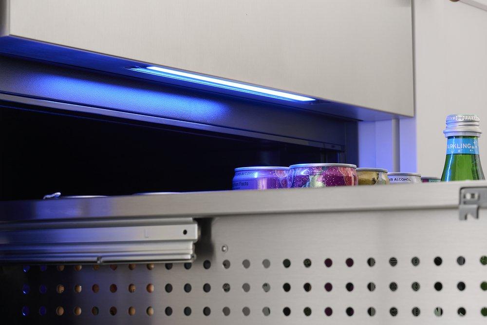 24 in. Compact Outdoor Refrigerator in Stainless Steel 