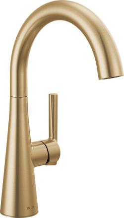 Single Handle Bar Faucet in Champagne Bronze