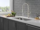 Single Handle Pull Down Kitchen Faucet with Side Spray in Brilliance&reg; Stainless 