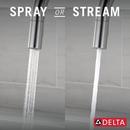 Single Handle Pull Down Kitchen Faucet with Touchless or Touch Activation in Arctic Stainless 