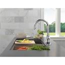 Single Handle Pull Down Kitchen Faucet with Touch and Voice Activation in Chrome 