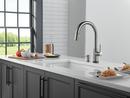 Single Handle Pull Down Kitchen Faucet with Touch and Voice Activation in Black Stainless 