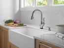 Single Handle Pull Down Touchless Kitchen Faucet with Touch Activation in Arctic Stainless 