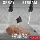 Single Handle Pull Down Touchless Kitchen Faucet with Touch Activation in Matte Black 