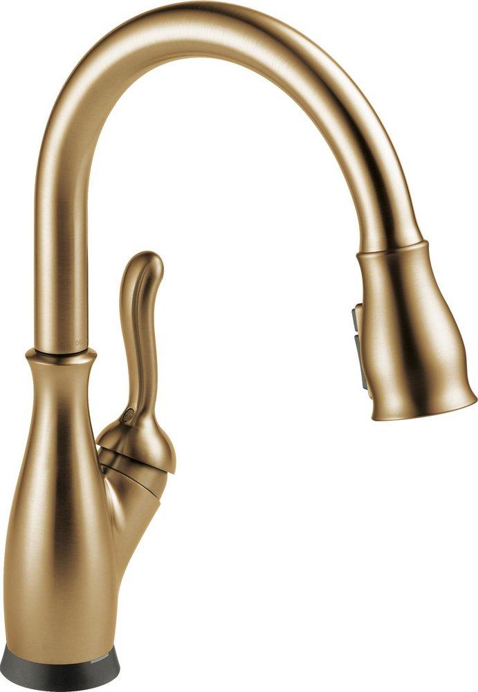 Single Handle Pull Down Touchless with Touch Activation Kitchen Faucet in Venetian Bronze 