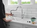 Single Handle Pull Down Touchless Kitchen Faucet with Touch Activation in Chrome 