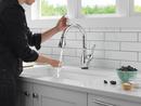 Single Handle Pull Down Touchless Kitchen Faucet with Touch Activation in Chrome 