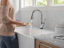 Single Handle Pull Down Touchless Kitchen Faucet with Touch and Voice Activation in Arctic Stainless 