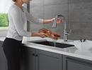 Single Handle Pull Down Touchless Kitchen Sink Faucet in Arctic Stainless 