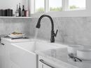 Single Handle Pull Down Touchless Kitchen Faucet with Touch and Voice Activation in Matte Black 