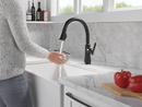 Single Handle Pull Down Touchless Kitchen Faucet with Touch and Voice Activation in Matte Black 