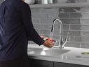 Delta Faucet Arctic Stainless Single Handle Pull Down Bar Faucet with Touch2O&reg; Technology 