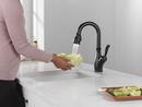Delta Faucet Matte Black Single Handle Pull Down Bar Faucet with Touch2O&reg; Technology 