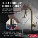 Delta Faucet Champagne Bronze Single Handle Pull Down Bar Faucet 