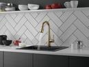 Delta Faucet Champagne Bronze Single Handle Pull Down Bar Faucet 