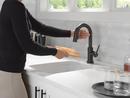 Delta Faucet Matte Black Single Handle Pull Down Bar Faucet 