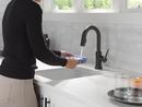 Delta Faucet Matte Black Single Handle Pull Down Bar Faucet 