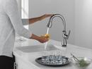 Delta Faucet Arctic Stainless Single Handle Pull Down Bar Faucet with Touch2O&reg; Technology 