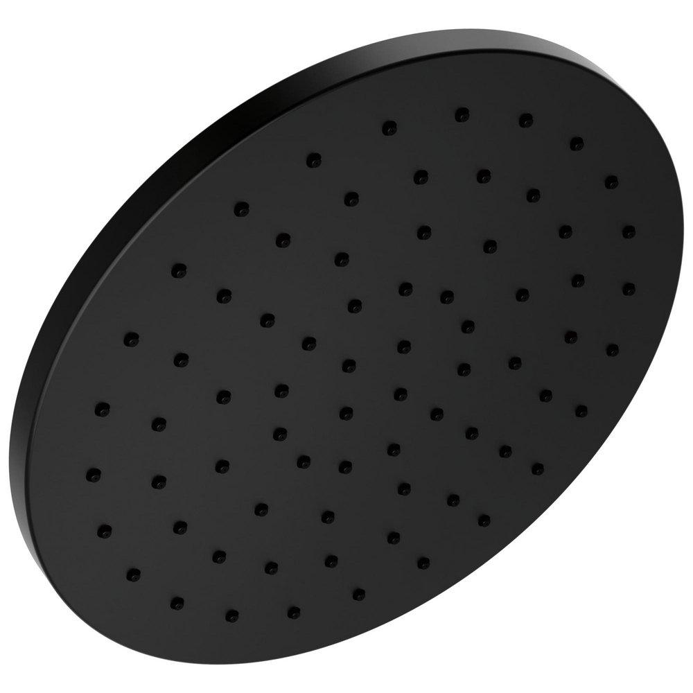 Delta Faucet Matte Black Single Function Showerhead 